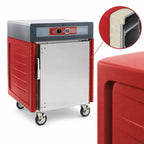 Thumbnail image #3 for Metro C5 C545-ASFS-U Mobile Half-Height Heated Holding Cabinet, Solid Door, Stainless Steel, 8 Sheet Pan/16 Hotel Pan Capacity