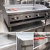 Thumbnail image #3 for Comstock-Castle Diner Series 48-Inch Countertop Gas Griddle with Thermostatic Controls and Polished Steel Plate