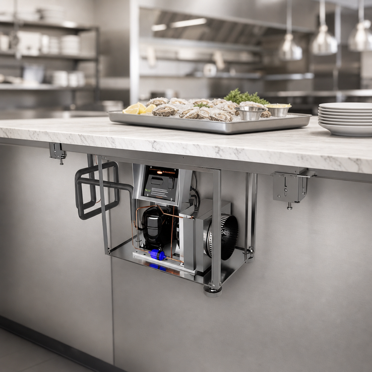 Product image #3 for Hatco CSUP-24-I 24-Inch Undermount Refrigerated Cold Shelf, R-290