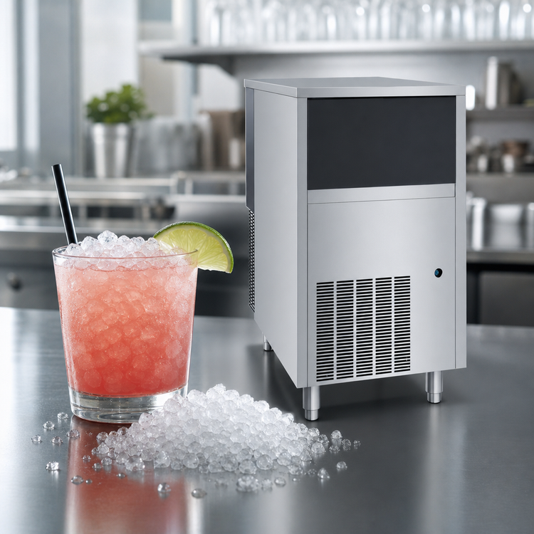 Product image #3 for Manitowoc UNP0200A Undercounter Air-Cooled Nugget Ice Machine with 20 lb Bin
