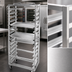 Thumbnail image #3 for Channel 412S-OR Single Section Side-Loading Stainless Steel Bun Pan Oven Rack, 15 Pan Capacity