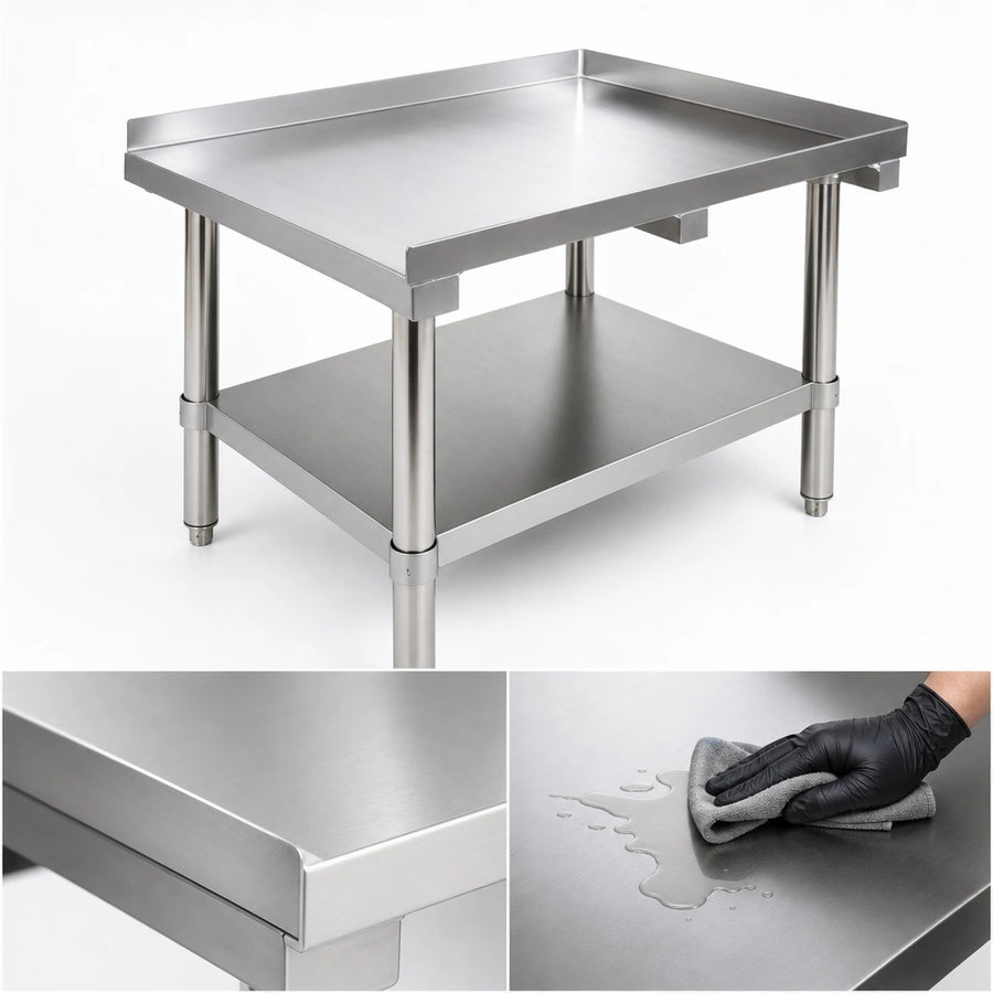 18 Gauge Stainless Steel Top