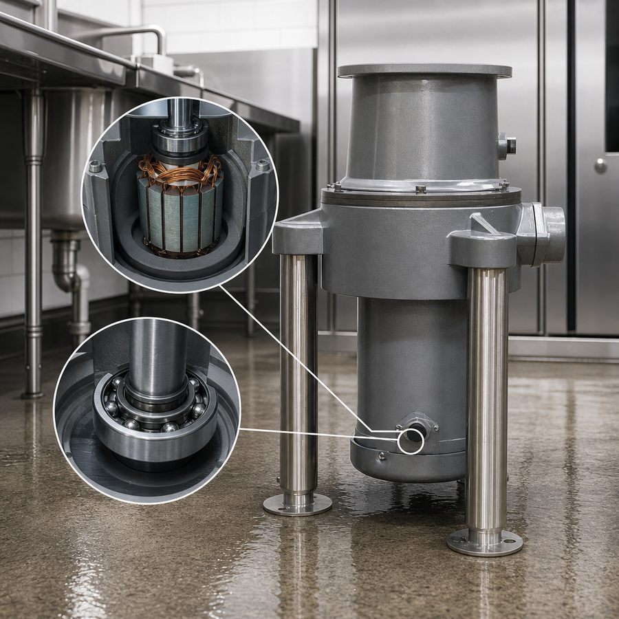 Continuous-Duty Motor