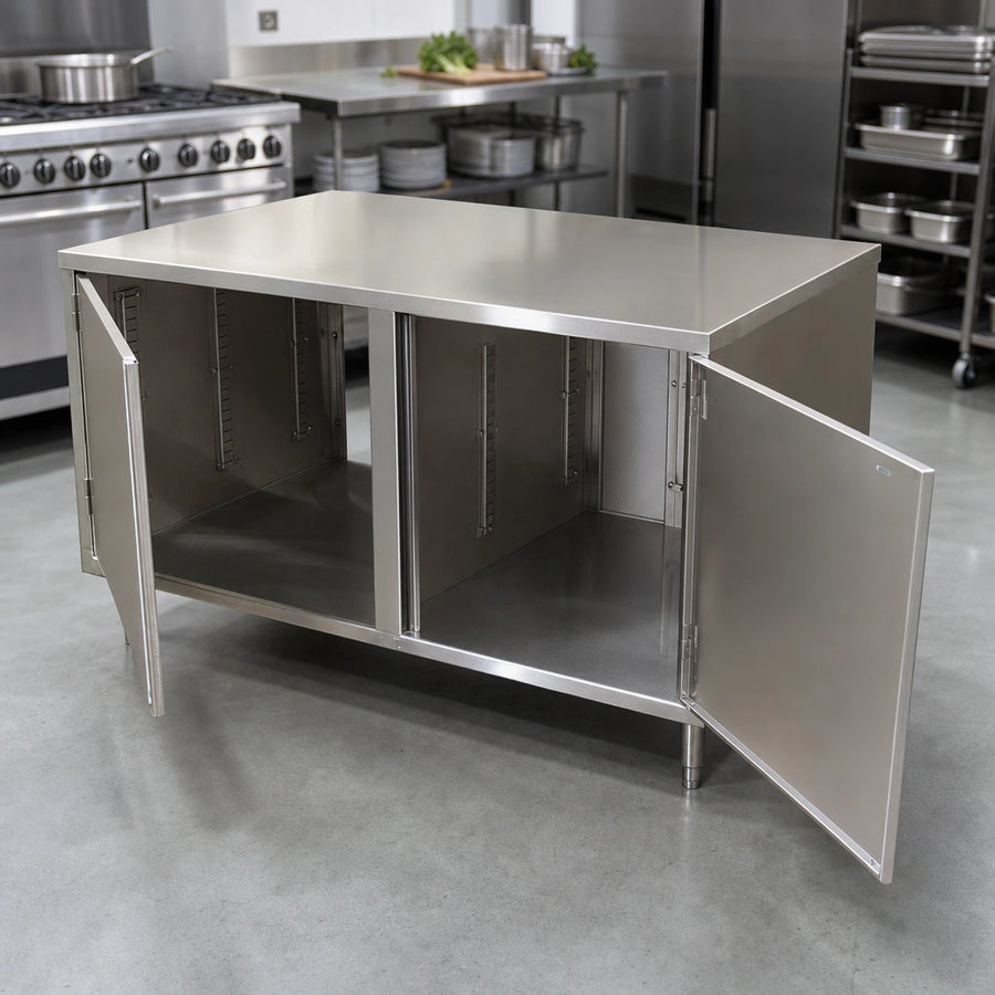 Dual-Access Cabinet Base