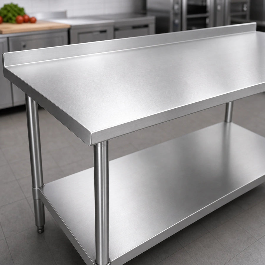 16-Gauge Stainless Steel Top