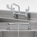 Thumbnail image #3 for T&S Brass Deck-Mount Double Pantry Mixing Faucet with 8