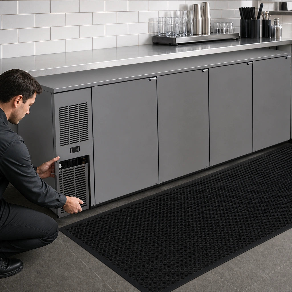 Front-Serviced, Low-Profile Cabinet