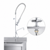 Thumbnail image #3 for EasyInstall Single-Hole Deck-Mount Pre-Rinse Add-On Faucet with 8-Inch Swing Nozzle