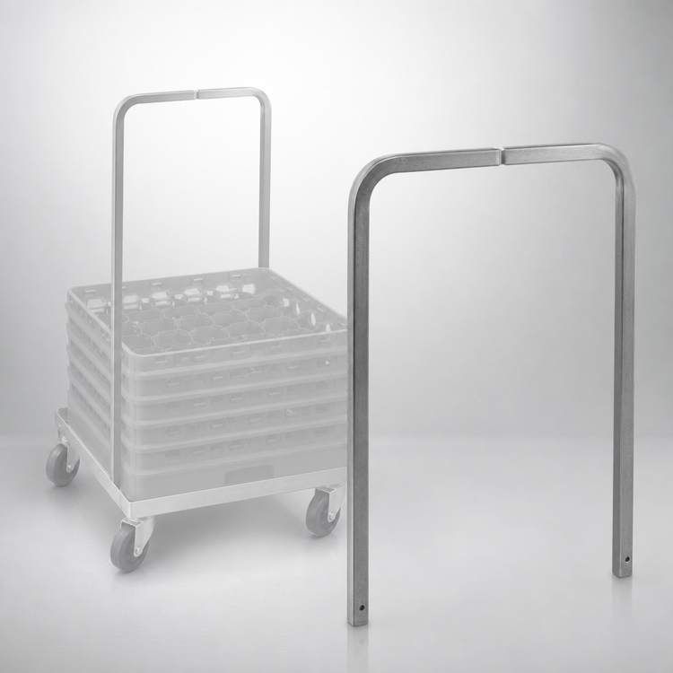 Product image #3 for Advance Tabco Glass Rack Dolly Handle Accessory
