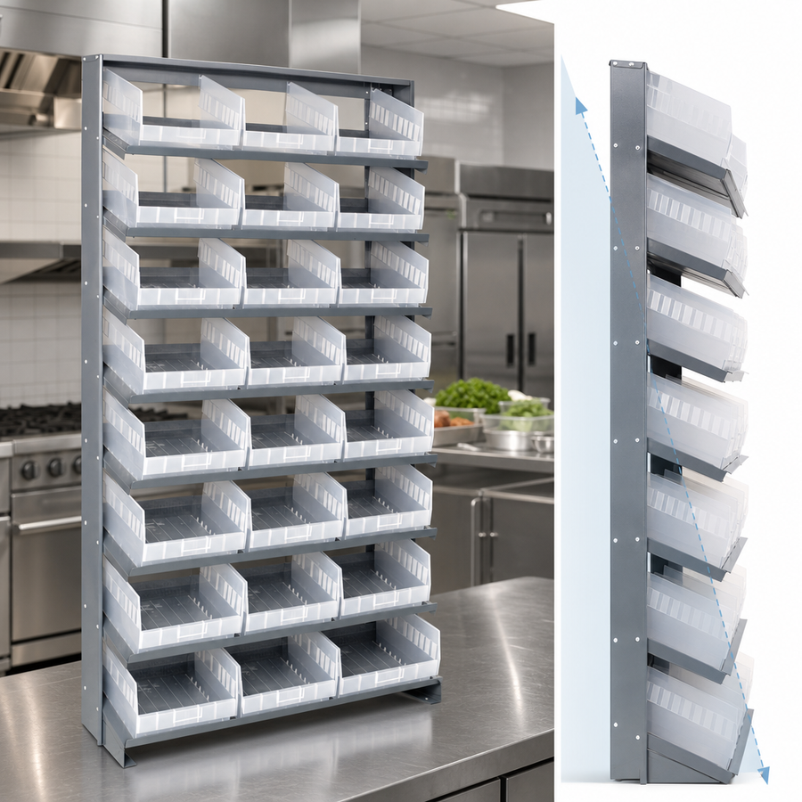 Sloped Single-Sided Design