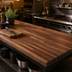 Thumbnail image #3 for John Boos Boos Block Blended Edge Grain American Black Walnut Kitchen Countertop, 144 x 36 x 1-1/2 Inch, Varnique Finish