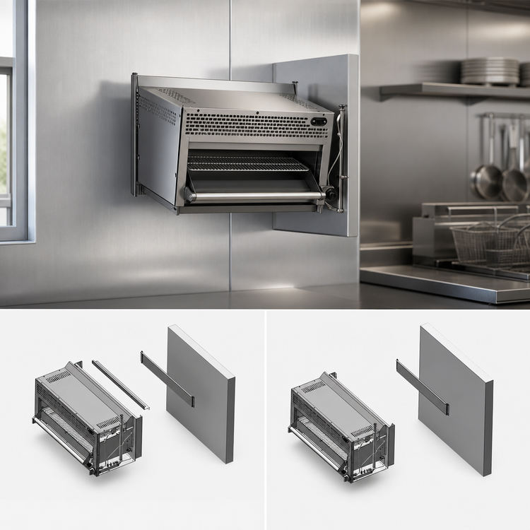 Product image #3 for Wall Mount Kit for ATCM-36 & ATSB-36 Mounted Shelving