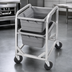Thumbnail image #4 for Channel Manufacturing All-Welded Stainless Steel End-Load Lug Rack for 2 Lugs with 5-Inch Swivel Casters