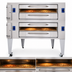 Thumbnail image #3 for Bakers Pride Super Deck Series Double-Deck Gas Pizza Deck Oven with 66 x 44 Inch FibraMent Hearth Deck