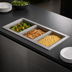 Thumbnail image #3 for Vollrath Short-Sided 3-Pan Drop-In Hot Well with Infinite Controls and Manifold Drain