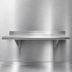 Thumbnail image #3 for Advance Tabco 42-Inch-Wide Wall-Mounted 304 Stainless Steel Shelf, 12-Inch Deep, 16 Gauge, Satin Finish