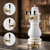 Thumbnail image #3 for Perlick Torino White Ceramic 3-Faucet Glycol-Cooled Countertop Draft Beer Tower