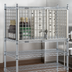 Thumbnail image #3 for Eagle Group Stainless Steel Security Enclosure Kit with Side Hinged Doors for Wire Shelves, 30 x 18 Inches