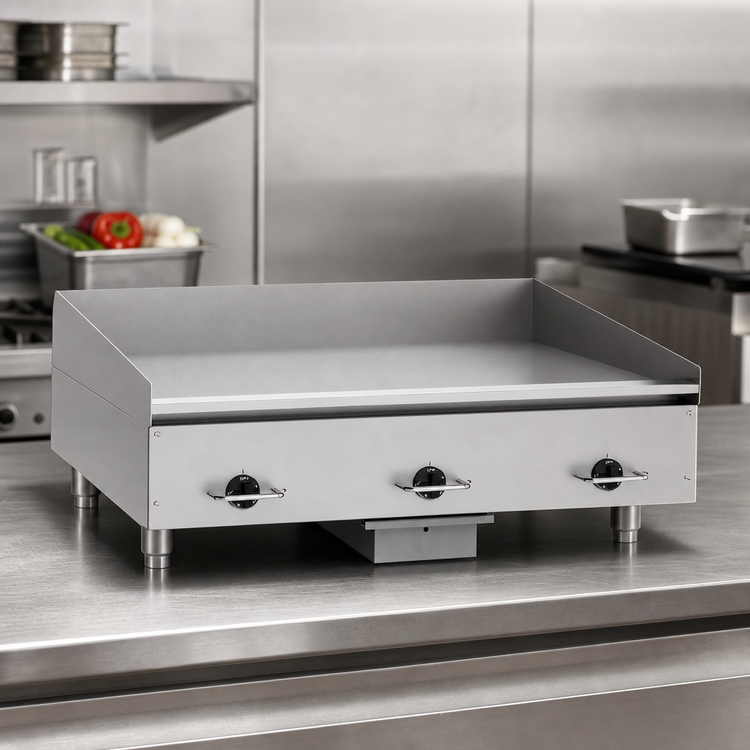 Product image #3 for Vulcan HEG36E 36-Inch Heavy Duty Electric Countertop Griddle