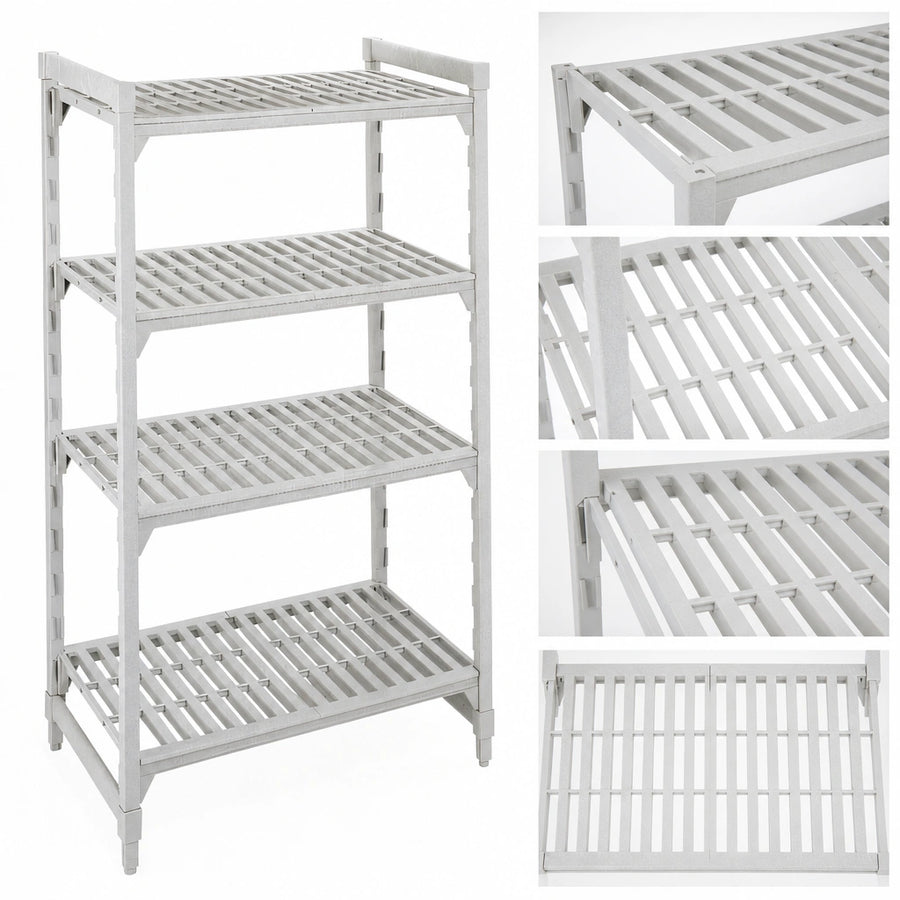 Four Vented Shelves