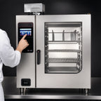 Thumbnail image #3 for Henny Penny FlexFusion Platinum Electric Boilerless Combi-Smoker Oven, 10-Pan