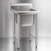 Thumbnail image #3 for Eagle Group 314 Series 1-Compartment Sink with Left Drainboard, 38-7/8 x 27-1/2 Inches, 304 Stainless Steel