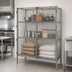 Thumbnail image #3 for QuadTruss Stationary Wire Security Cage with Padlock-Ready Doors, 63-1/4