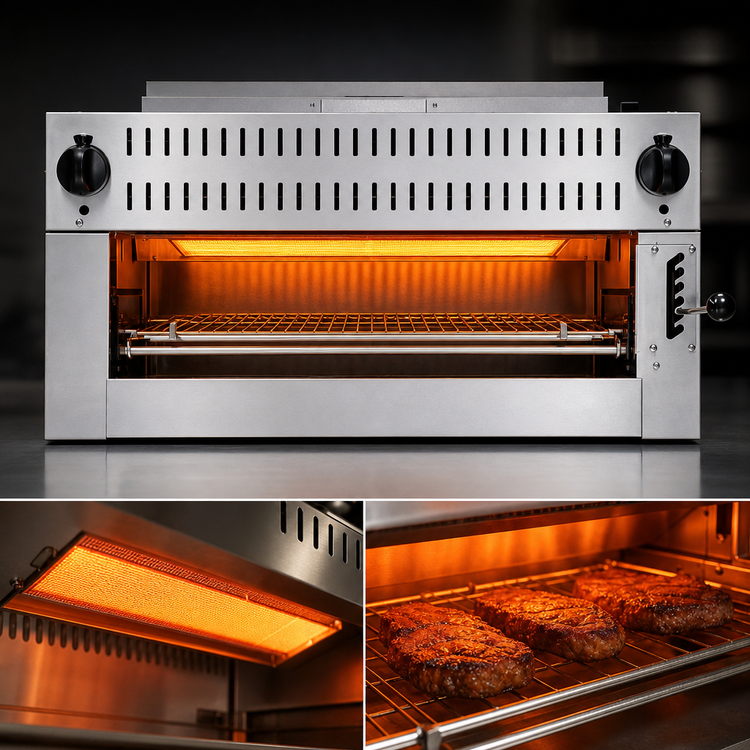 Product image #4 for Vulcan 36-Inch Natural Gas Infrared Salamander Broiler