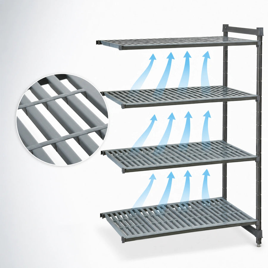 Vented Shelf Plates