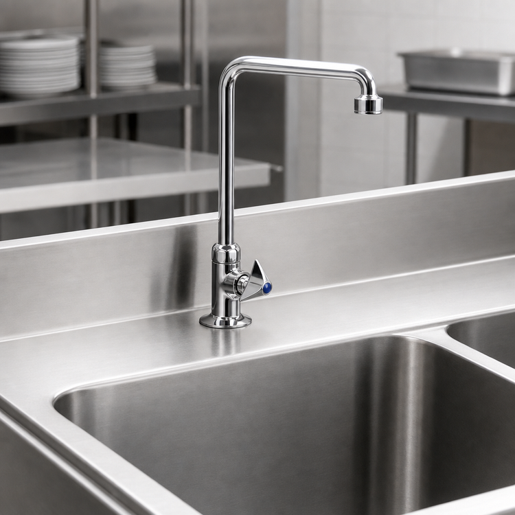 Product image #4 for Eagle Group 2200 Series 22-Inch Deck Mount Manual Faucet