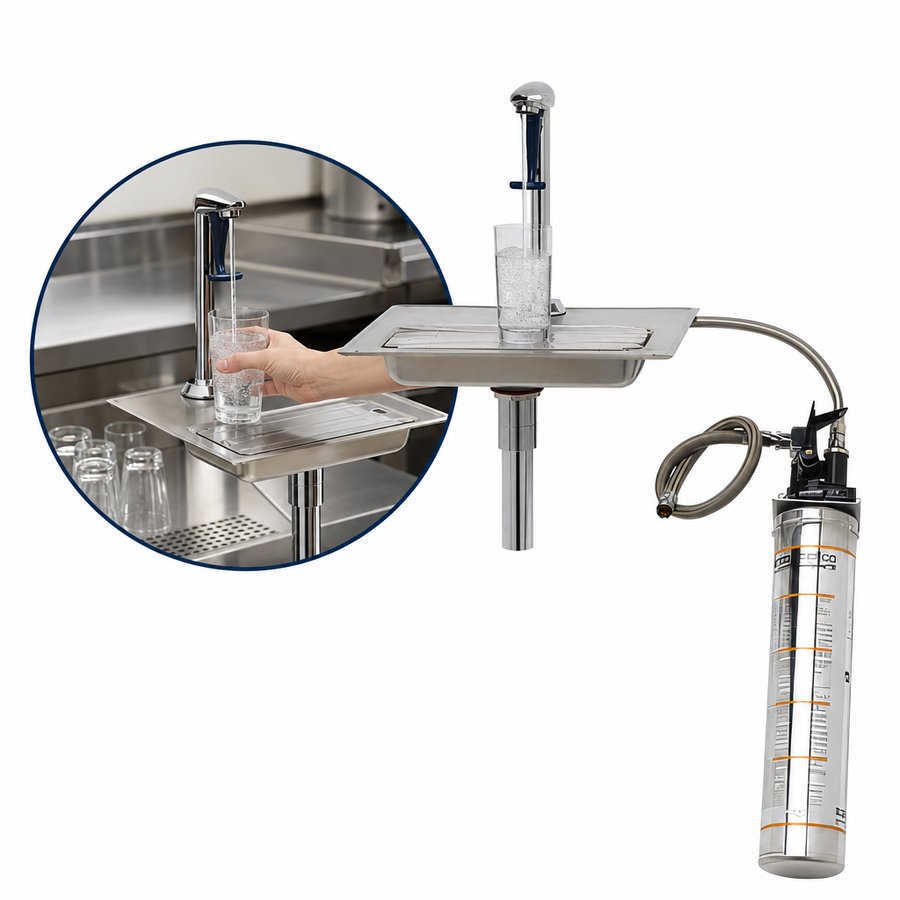 8-Inch Pedestal Glass Filler