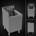 Thumbnail image #3 for Advance Tabco Prestige Welded Left Side Splash for 25-Inch Underbar Unit