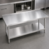 Thumbnail image #3 for Advance Tabco 24 x 30 Inch Stainless Steel Equipment Stand With Adjustable Undershelf