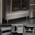 Thumbnail image #3 for Glastender Underbar Add-On Cabinet Base with Two Hinged Doors, 46