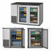 Thumbnail image #3 for True 48-Inch Two-Section Back Bar Cooler with Glass Hinged Doors and Left-Side Condensing Unit