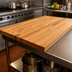 Thumbnail image #3 for John Boos Appalachian Red Oak Blended Edge Grain Island Countertop, 36 x 27 x 1-1/2 Inch, Penetrating Oil Finish