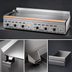 Thumbnail image #3 for Garland Master CG-36R Countertop Gas Rear Drain Production Griddle, 36 x 24-Inch Cooking Surface, 90,000 BTU