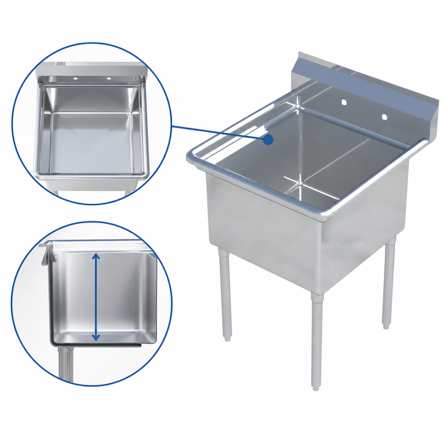 Single Compartment Basin
