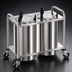 Thumbnail image #3 for Atlas Metal MOPD4-10-1/8 Mobile Open Plate Dispenser, 4-Stack, Unheated, 10 1/8