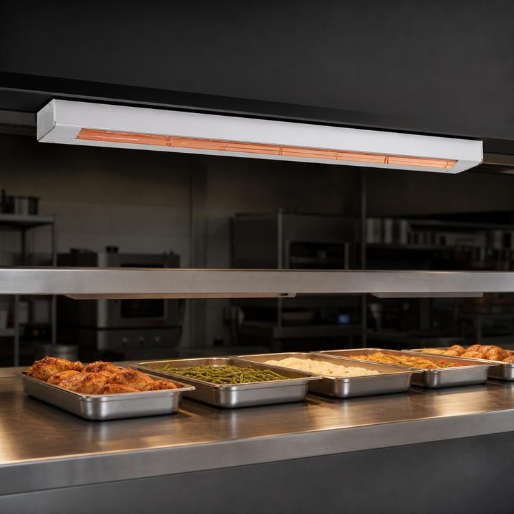 Product image #3 for Nemco 72-Inch Single Remote-Controlled Infrared Strip Heater, 240V
