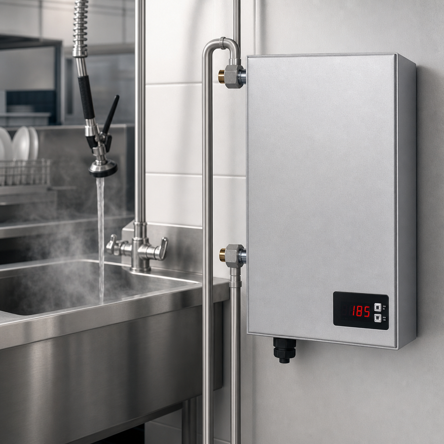 Tankless Booster Heating