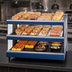 Thumbnail image #3 for Hatco Glo-Ray® Designer Slant Hot Food Display Warmer with Dual Heated Glass Shelves, 39.25-Inch Countertop