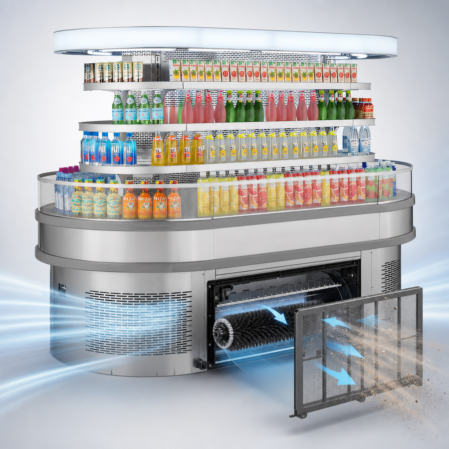 Self-Cleaning Condenser