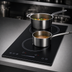 Thumbnail image #3 for Summit Commercial 12-Inch Wide 2-Burner Drop-In Induction Cooktop with Digital Touch Controls, Black Glass