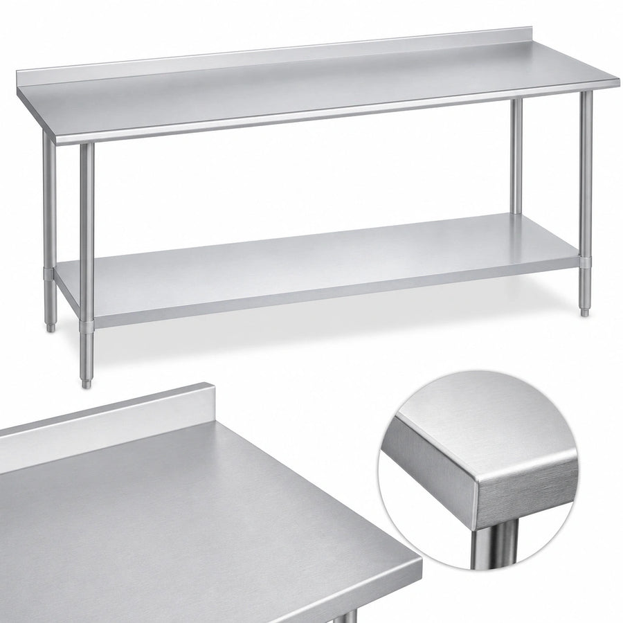 16-Gauge 300-Series Stainless Steel Top