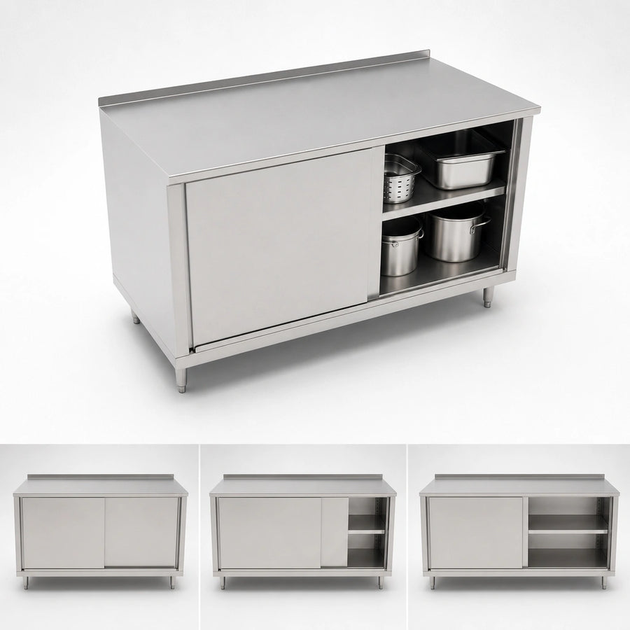 Sliding Door Cabinet Base