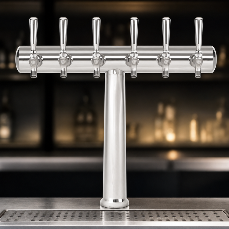Product image #3 for Havana 6-Faucet Countertop Glycol-Cooled Draft Beer Tower