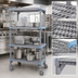 Thumbnail image #3 for Millenia 4-Shelf Mobile Polymer Shelving Starter Unit, 60W x 18D x 62H