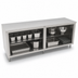 Thumbnail image #3 for John Boos Open Front Cabinet Base Work Table with 16-Gauge Stainless Steel Top, 108 x 36 Inches