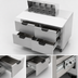 Thumbnail image #4 for Beverage Air 48-Inch Two-Section Refrigerated Sandwich Prep Table with 4 Drawers, 8 1/6-Size Pan Top, and 17-Inch Cutting Board